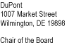 (DUPONT LETTERHEAD)